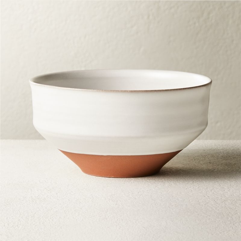 Dolce White Terracotta Soup Bowl + Reviews