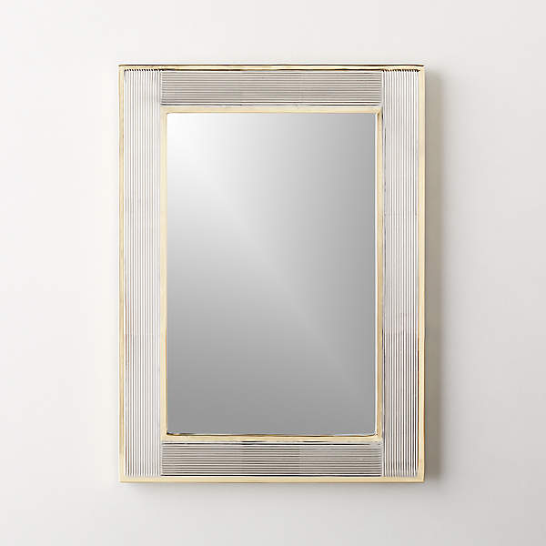 Dolly Rectangular Wall Mirror 20 X28, Gold Decorative Mirror Canada