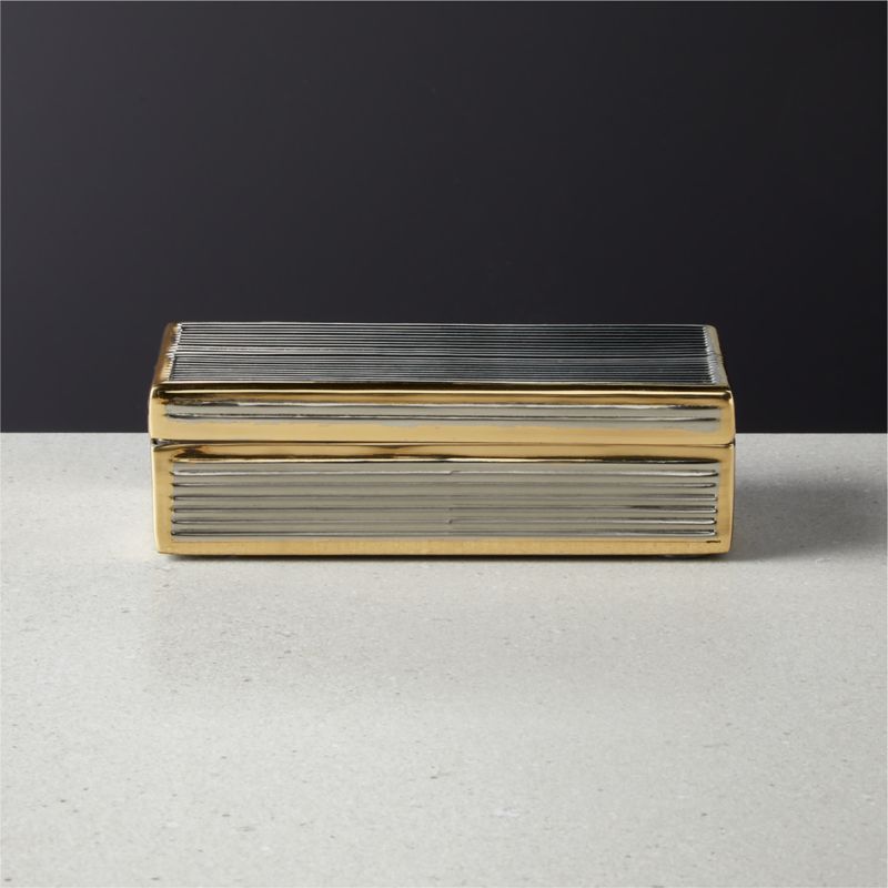 View Dolly Small Textured Silver Box details