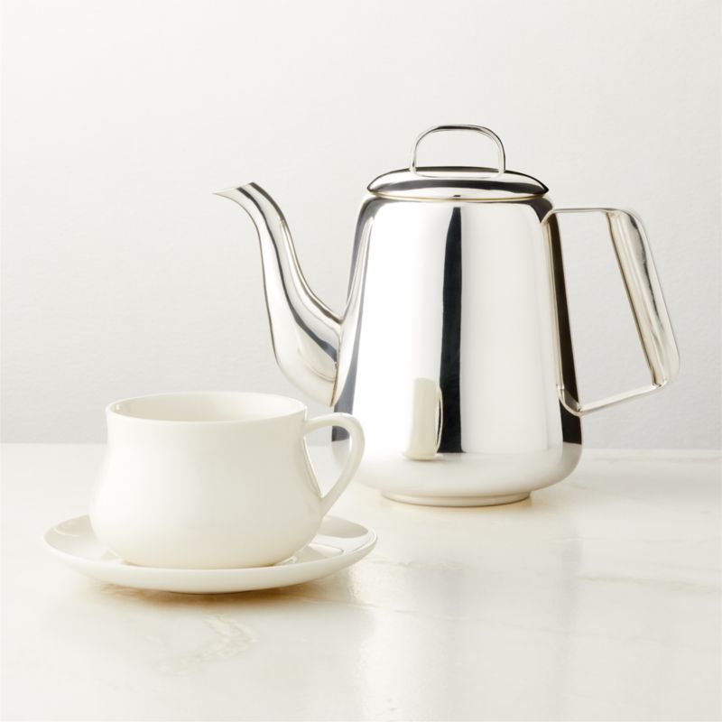 Dominick Stainless Steel Teapot - image 2 of 3