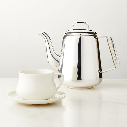 Dominick Stainless Steel Teapot