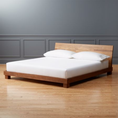 Dondra Teak King Bed Reviews Cb2