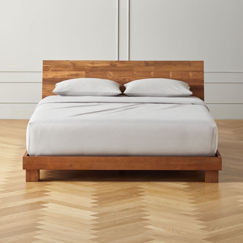 View Dondra Teak Wood Queen Bed details