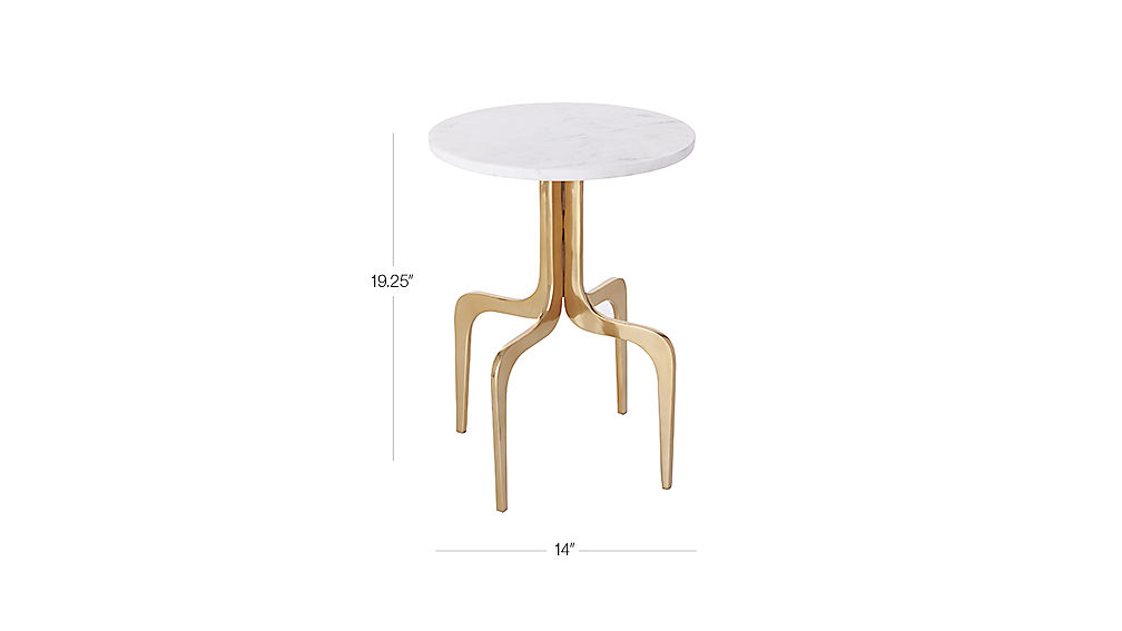 Dorset Marble Side Table