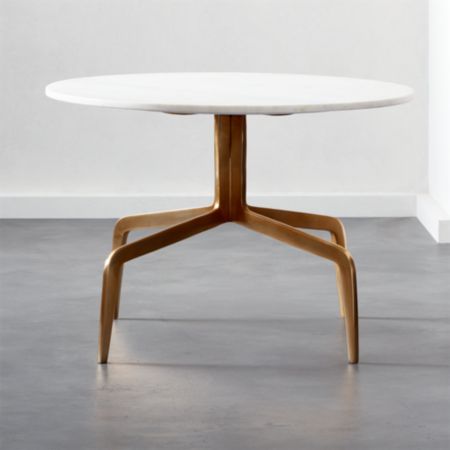 Dorset Gold And Marble Coffee Table