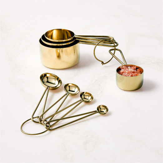 Dose Champagne Gold Measuring Spoons