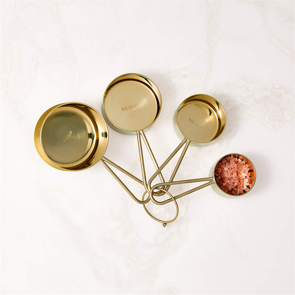 Dose Modern Champagne Gold Measuring Cups + Reviews