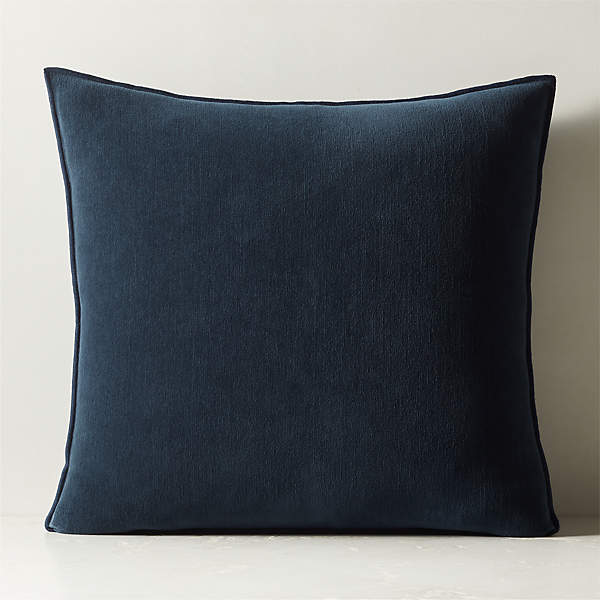 Navy blue best sale velvet throw pillows