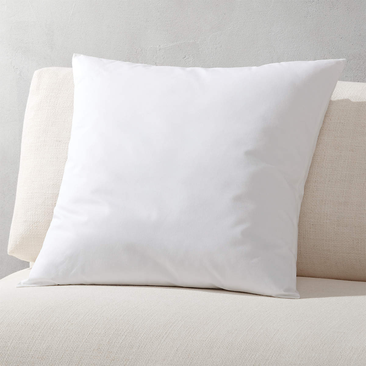 Hypoallergenic DownAlternative Throw Pillow Insert 20" + Reviews CB2