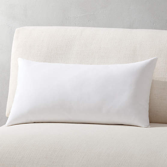 Hypoallergenic Down-Alternative Lumbar Pillow Insert 23"x11"