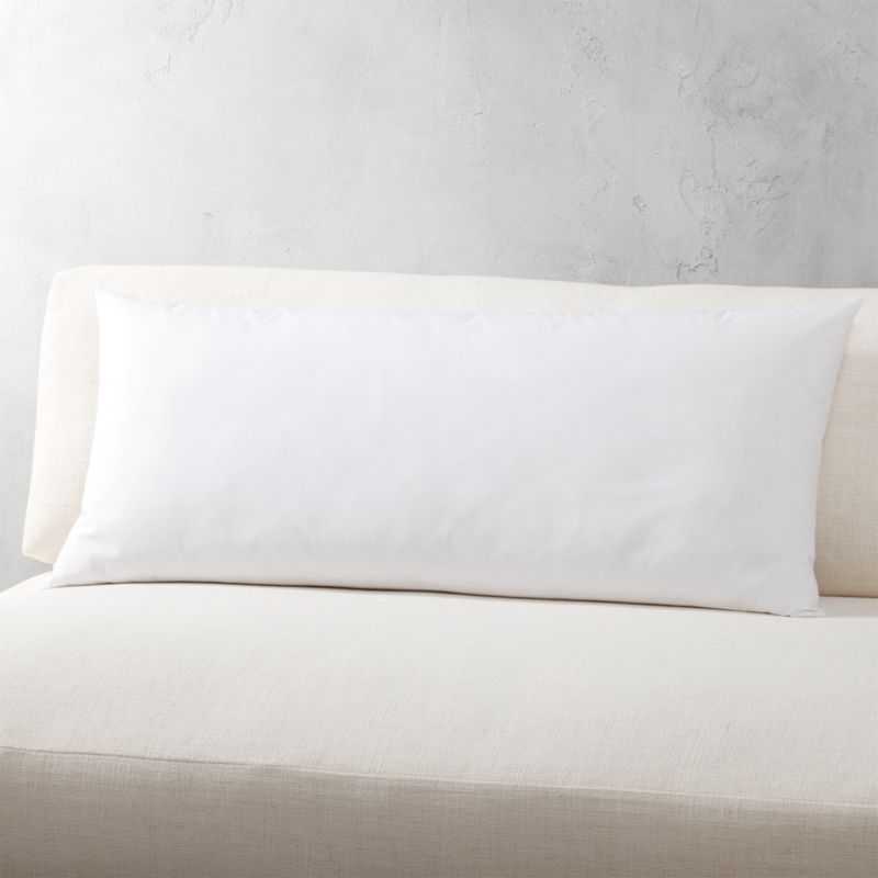 View Hypoallergenic Down-Alternative Throw Pillow Insert 36"x16'' details