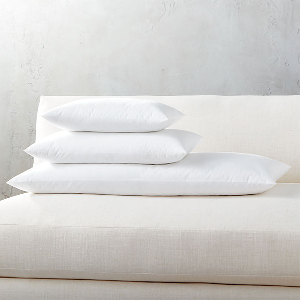 18 X12 Down Alternative Pillow Insert Reviews Cb2