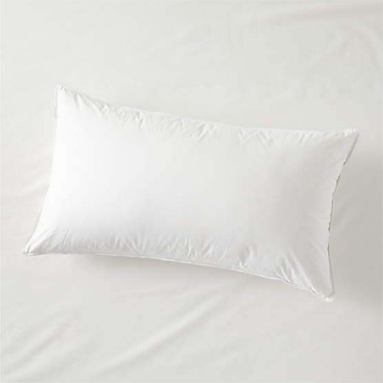 Estela Grey and White Organic Cotton King Pillow Shams Set of 2