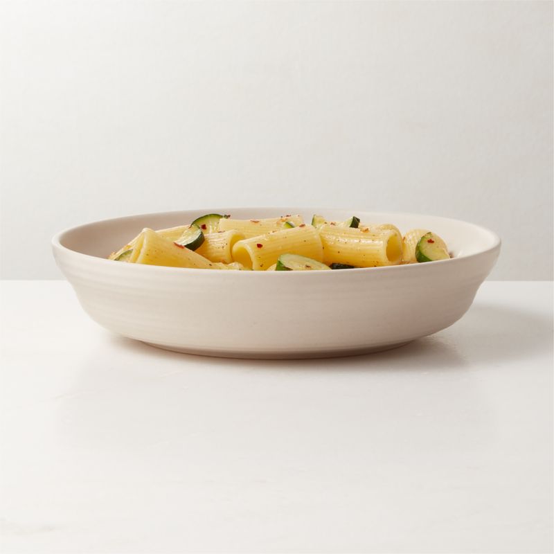 Downtown Off-White Pasta Bowl - image 1 of 8