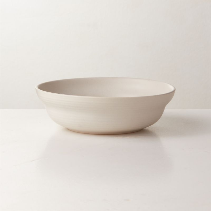 View Downtown Off-White Soup Bowl details