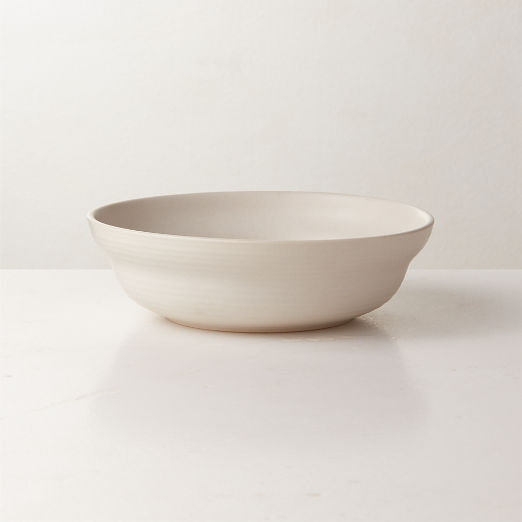 Downtown Off-White Soup Bowl