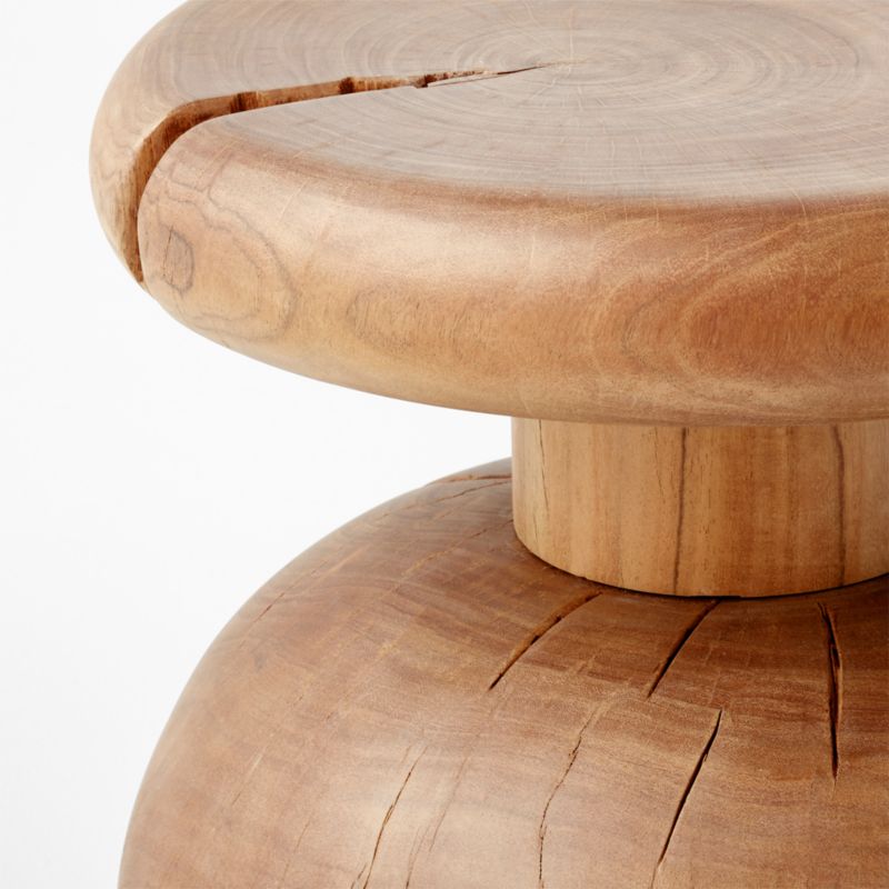 Drakes Bay Solid Acacia Accent Table - image 10 of 13