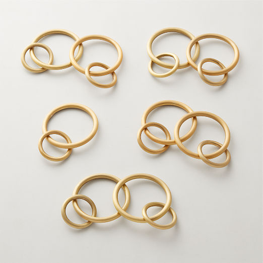 Brass Curtain Rods and Hardware CB2