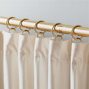 Modern Curtain Rods, Curtain Hardware & Curtain Rings with Clips