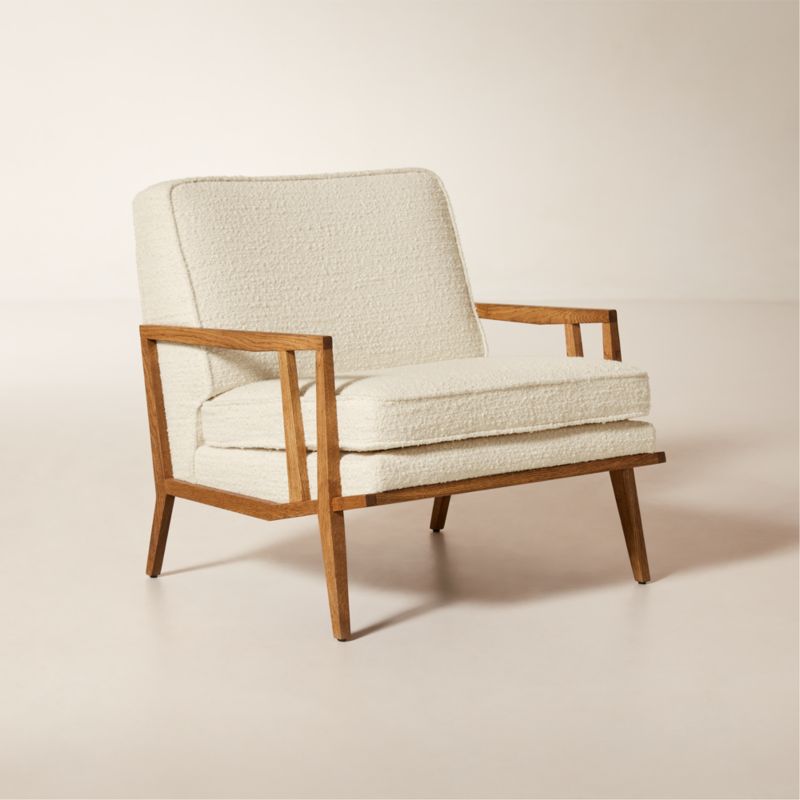 Director White Boucle Accent Chair Model 1201 by Paul McCobb - image 4 of 9