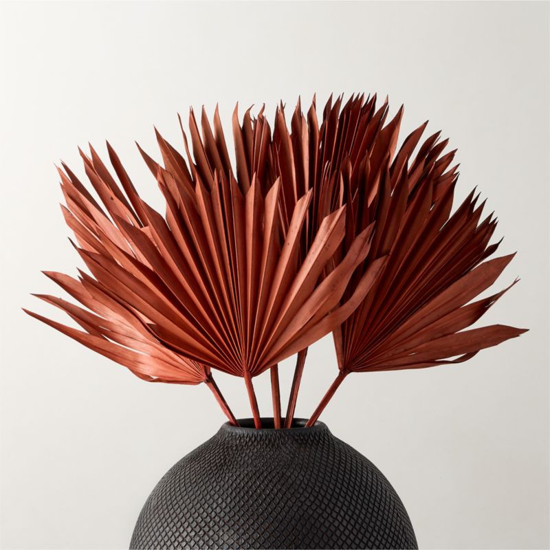 Viewing product image Dried Brown Sun Palm Stems 17" - image 1 of 4