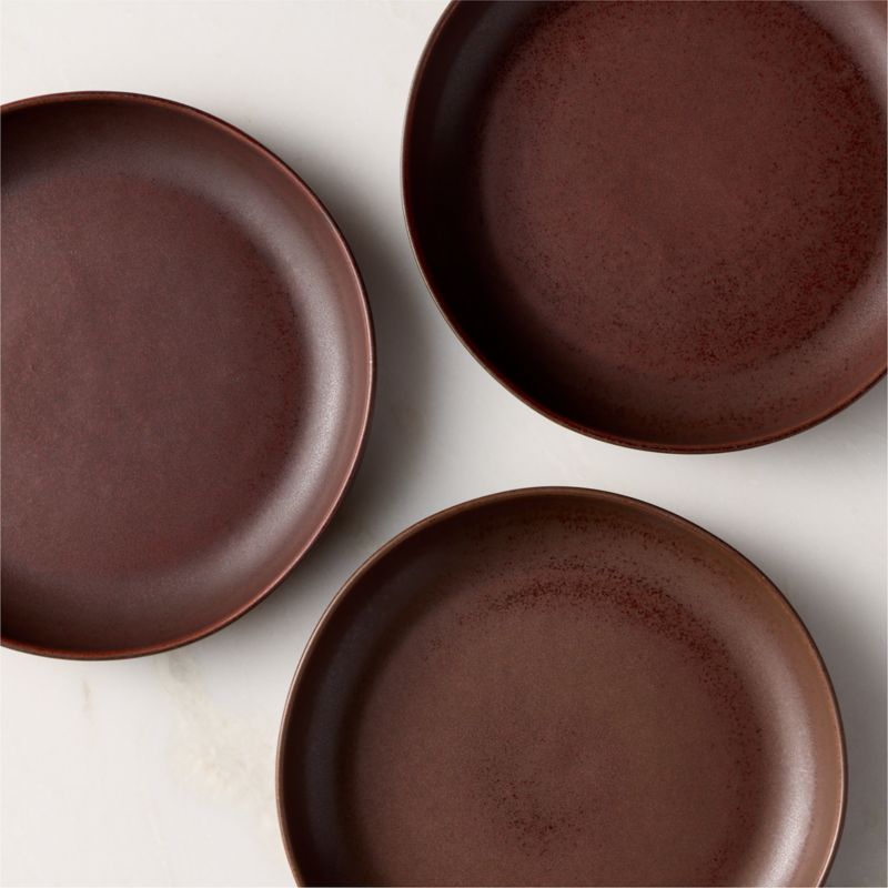 Drift Chocolate Brown Pasta Bowl with Reactive Glaze - image 2 of 5