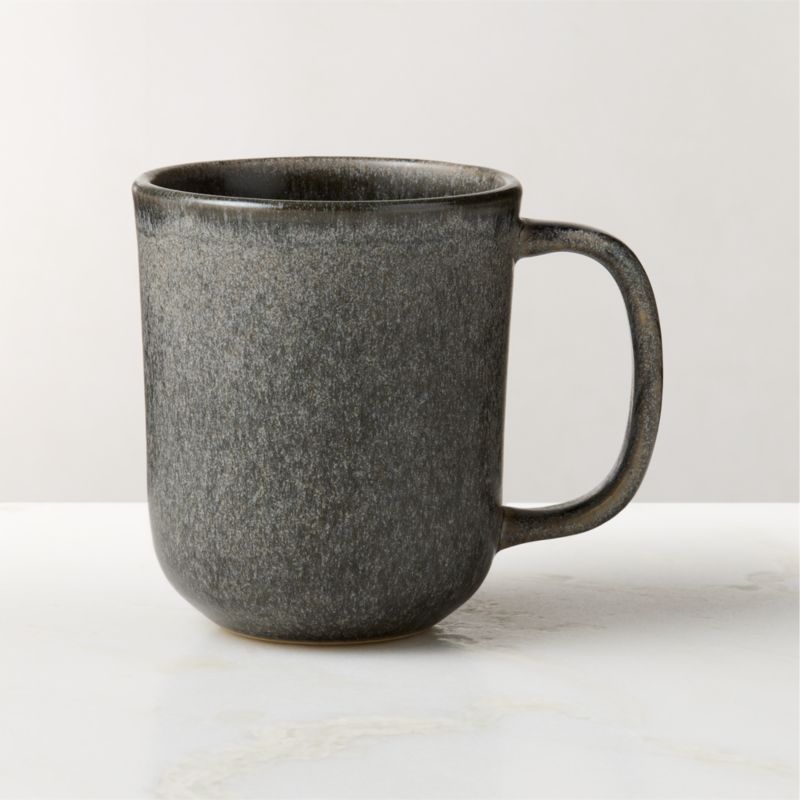 View Drift Grey Mug with Reactive Glaze details