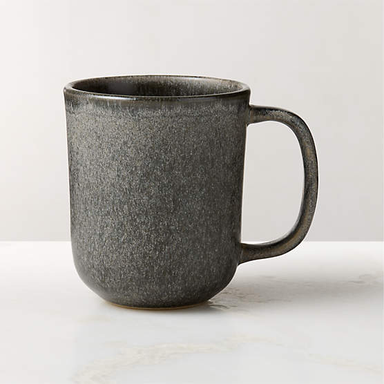 Drift Grey Mug with Reactive Glaze