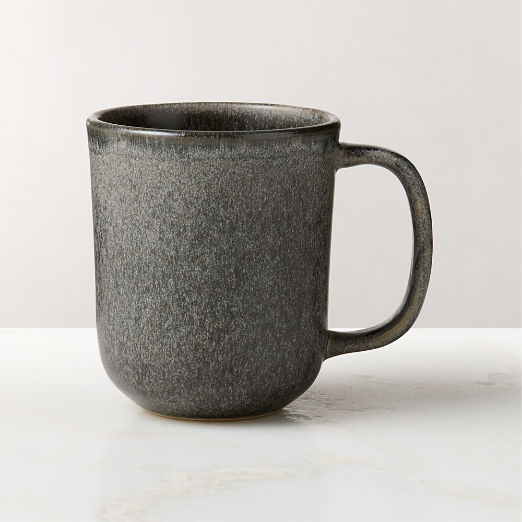 Drift Grey Mug with Reactive Glaze