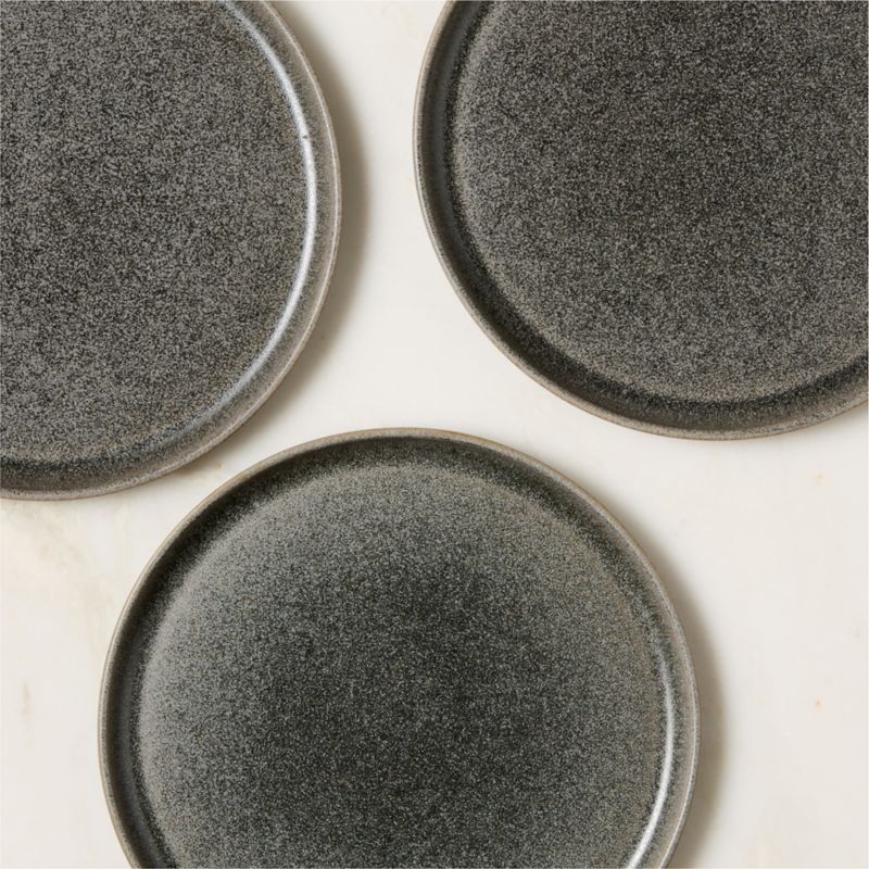 Drift Grey Salad Plate with Reactive Glaze - image 3 of 6