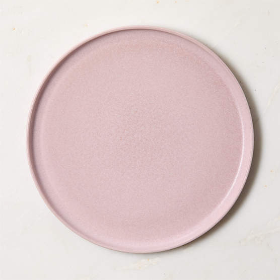 Drift Lilac Dinner Plate with Reactive Glaze