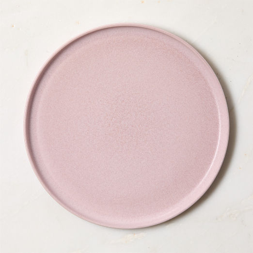 Drift Lilac Dinner Plate with Reactive Glaze