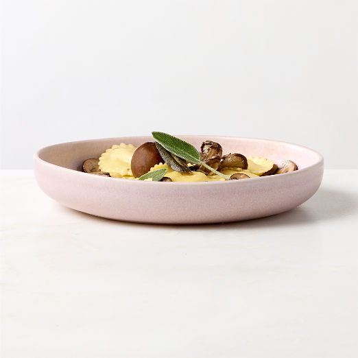 Drift Lilac Pasta Bowl with Reactive Glaze