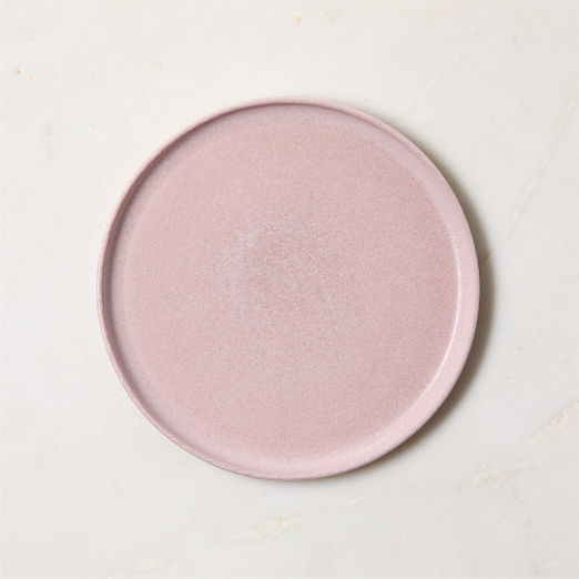 Drift Lilac Salad Plate with Reactive Glaze