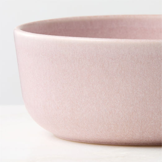 Drift Lilac Soup Bowls with Reactive Glaze Set of 6