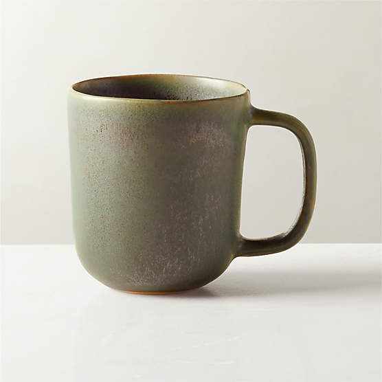 Drift Green Coffee Mug with Reactive Glaze 12oz