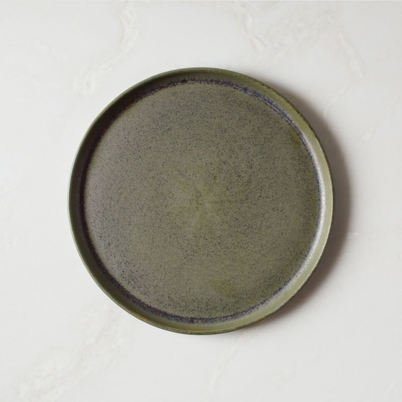 Drift Green Salad Plate with Reactive Glaze - image 0 of 5