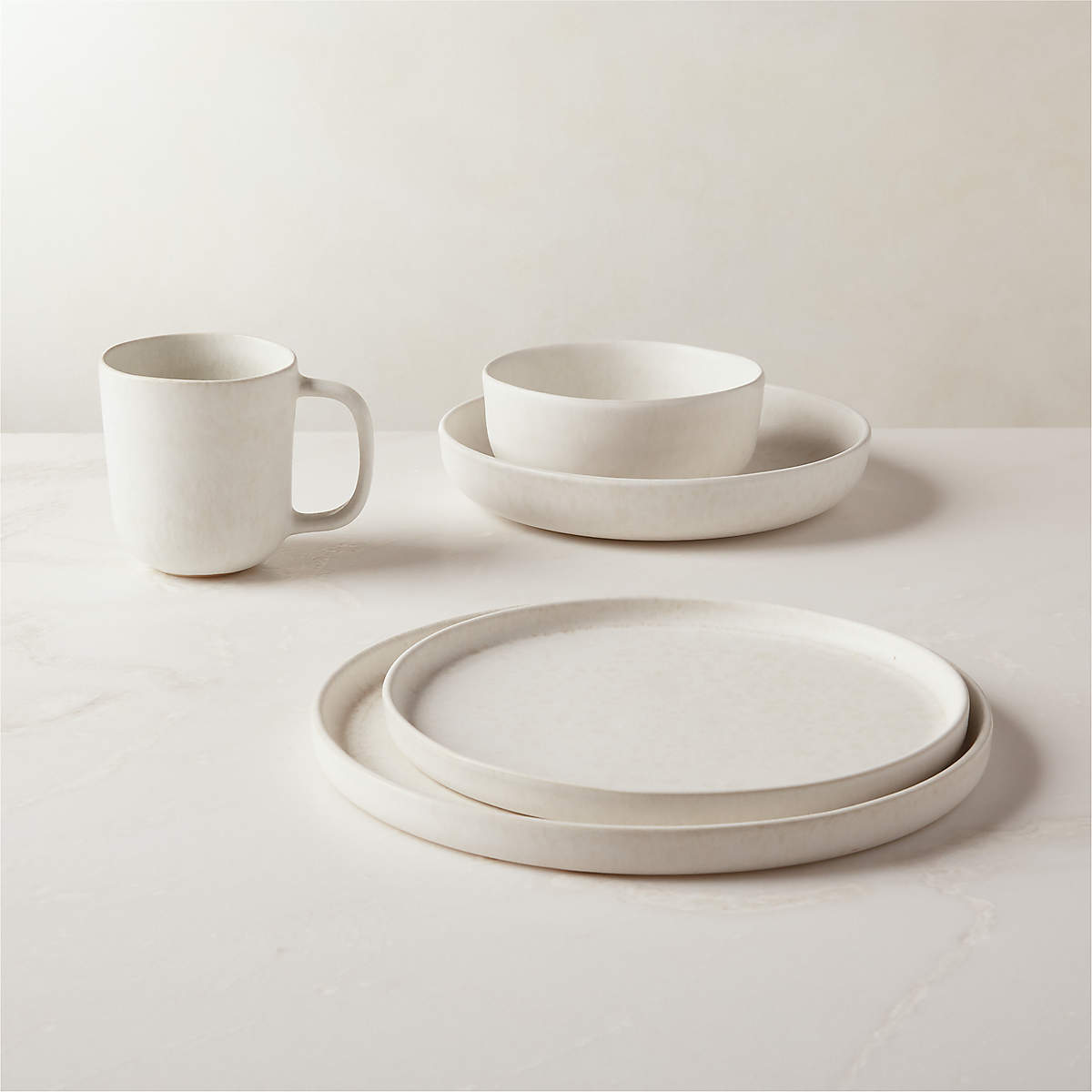 Drift Modern White Soup/Cereal Bowl