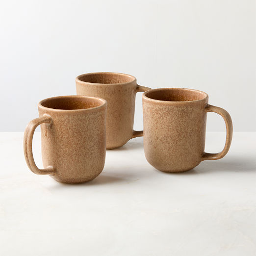 Drift Tan Mug with Reactive Glaze 12oz