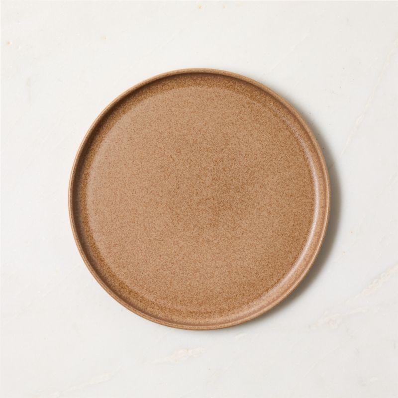 View Drift Tan Salad Plate with Reactive Glaze details