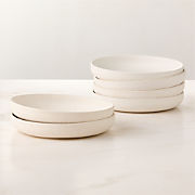 Drift Tan Pasta Bowl with Reactive Glaze