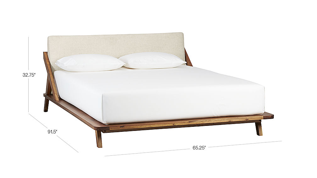 drommen wooden bed CB2
