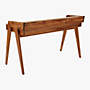 View Drommen 3- Drawer Wood Desk - image 7 of 9