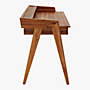 View Drommen 3- Drawer Wood Desk - image 6 of 9
