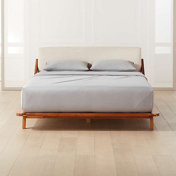 Modern Queen-Sized Beds, Bed Frames and Headboards | CB2