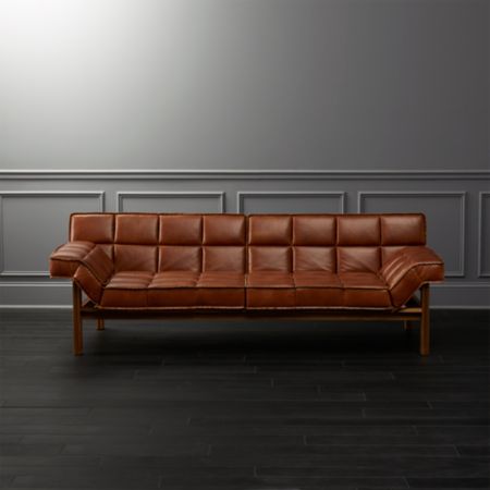 Drops Leather Sofa