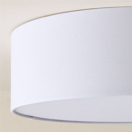 Drum Flush Mount Light 19.75"