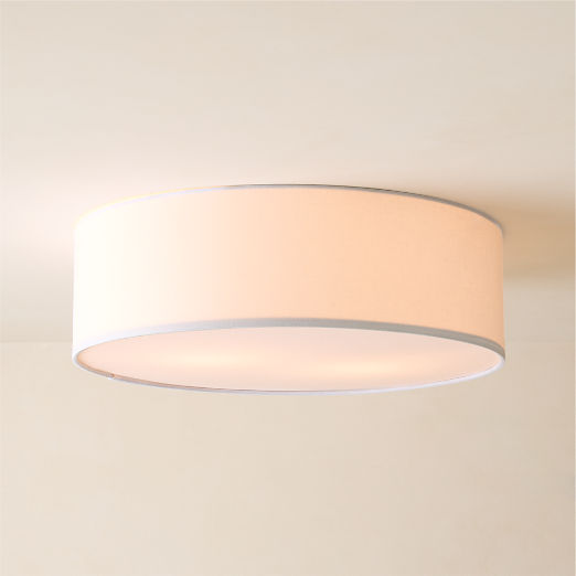 Drum Flush Mount Light 19.75"