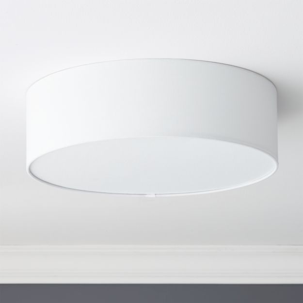 Low Drum Ceiling Pendant 