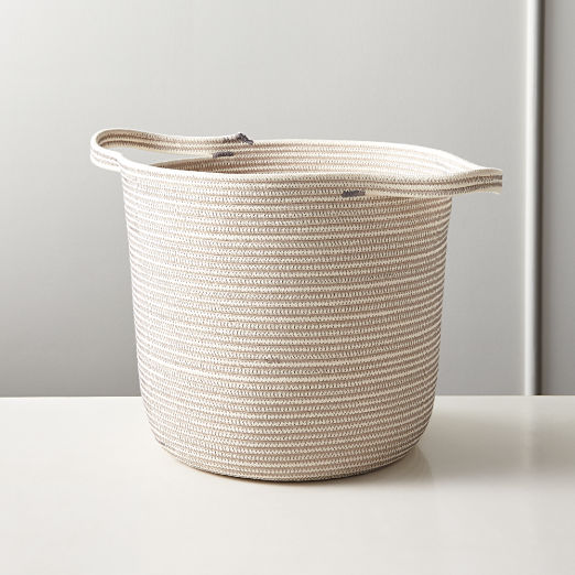 Bathroom Storage Baskets Cb2